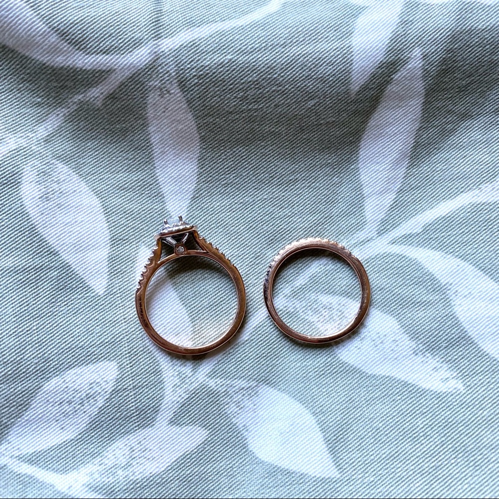 Bridal ring set - Picture 3 of 6